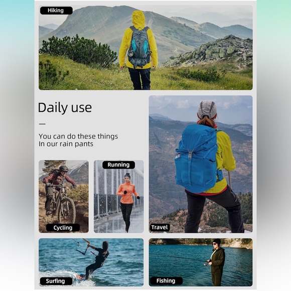 Patagonia Women’s Torrentshell Black Pants NWOT Size XL - Picture 4 of 7